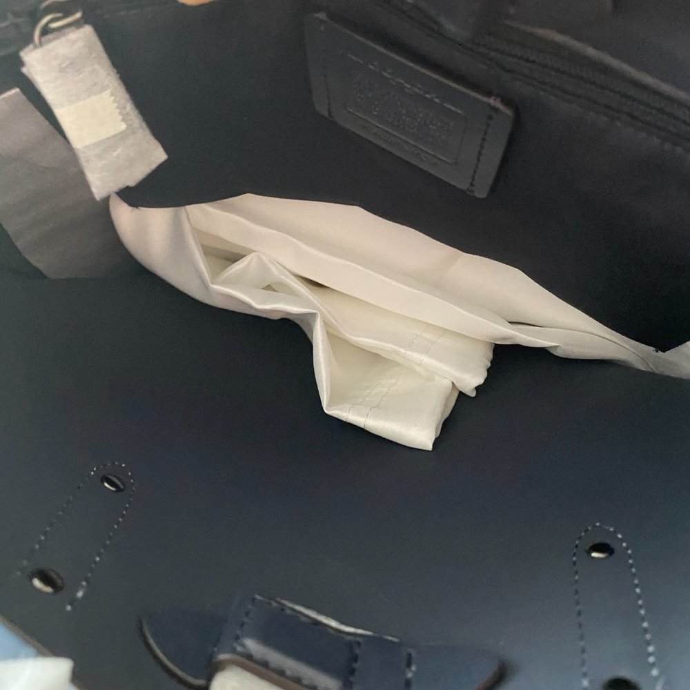 Coach Central Shopper Leather Tote - Picture 7 of 7